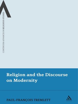 cover image of Religion and the Discourse on Modernity